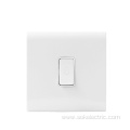 6A250V 1Gang Door Bell Switch White British switches